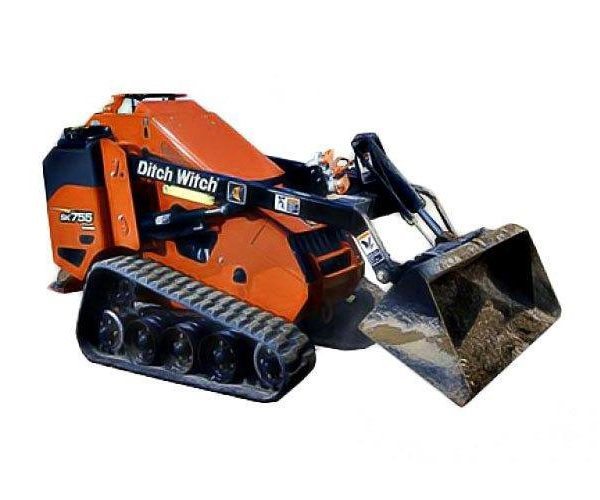 ditch witch mini track loader rental