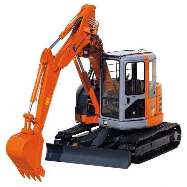 hitachi zx75 mini excavator