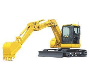 komatsu pc78 mini excavator