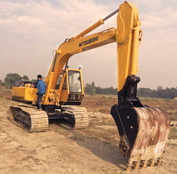 MITSUBISHI MS140-2 excavator rental equipment