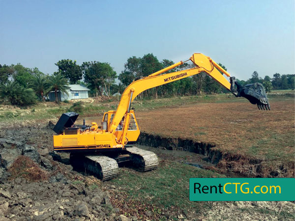 MITSUBISHI MS140-2 excavator rental equipment