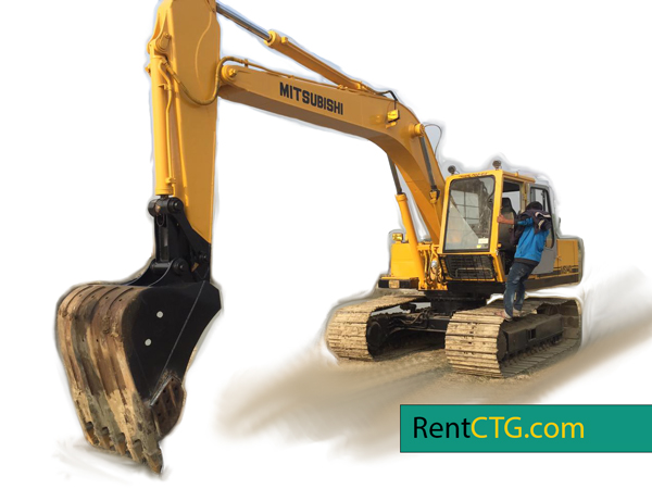 MITSUBISHI MS140-2 excavator rental equipment