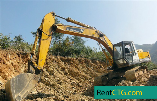 case cx240 rental equipment