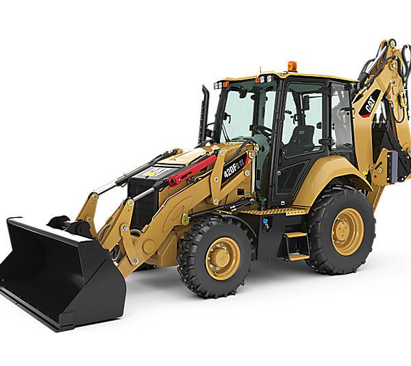 image of cat 420f2 backhoe