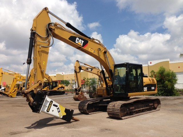 CAT 320D Work